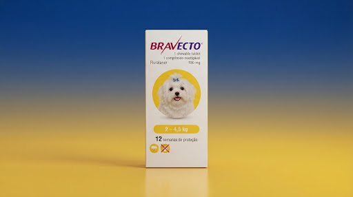 Bravecto cães 2 a 4,5 kg